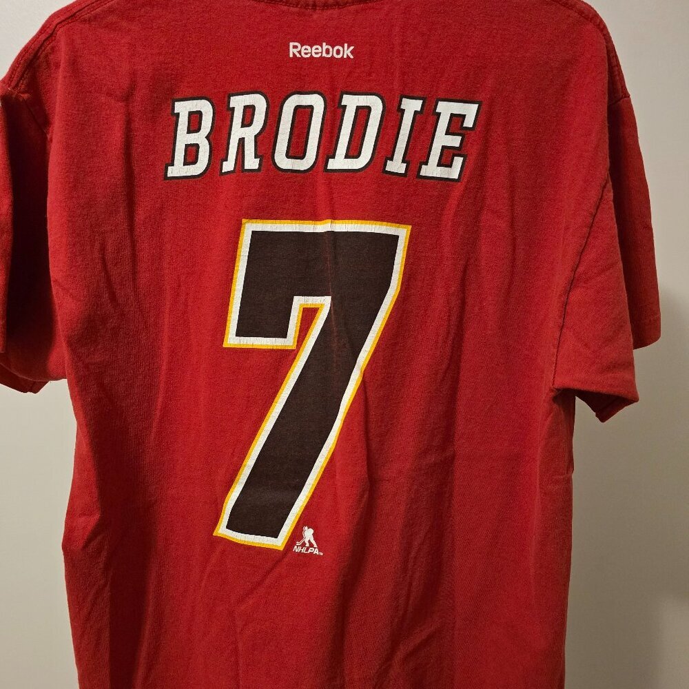 NHL CALGARY FLAMES "BRODIE " MENS  TEE